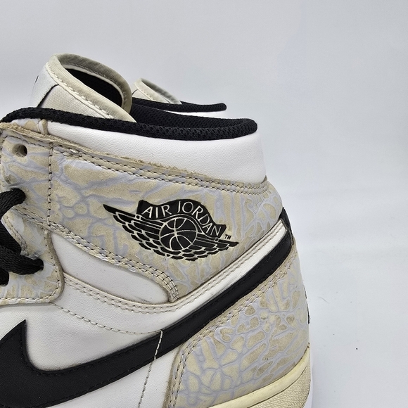 Nike Shoes Men’s 10.5 Air Jordan 1 Retro 2015 White Elephant Sneakers 839115-106 main image 3